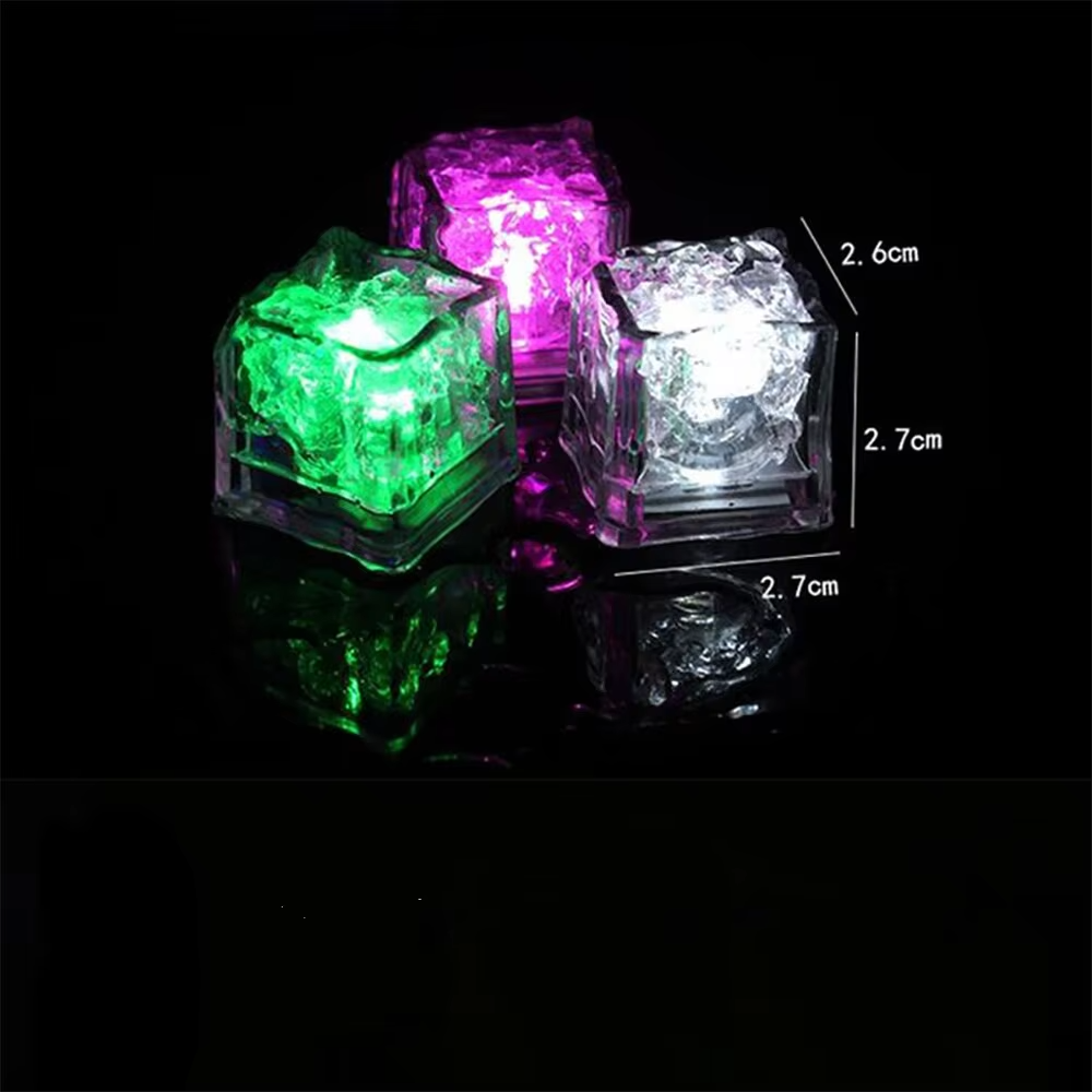 Glaçons LED | Pour une expérience de boisson élégante | Lot de 12 pièces