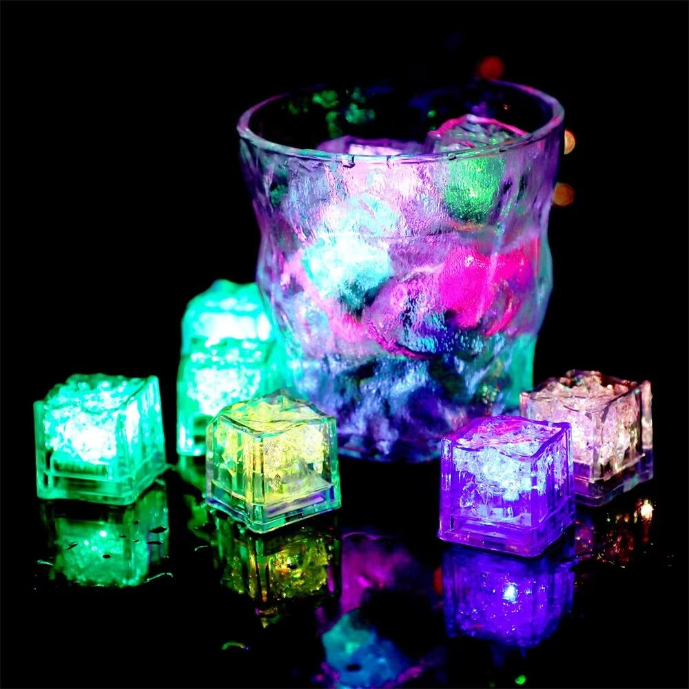 Glaçons LED | Pour une expérience de boisson élégante | Lot de 12 pièces