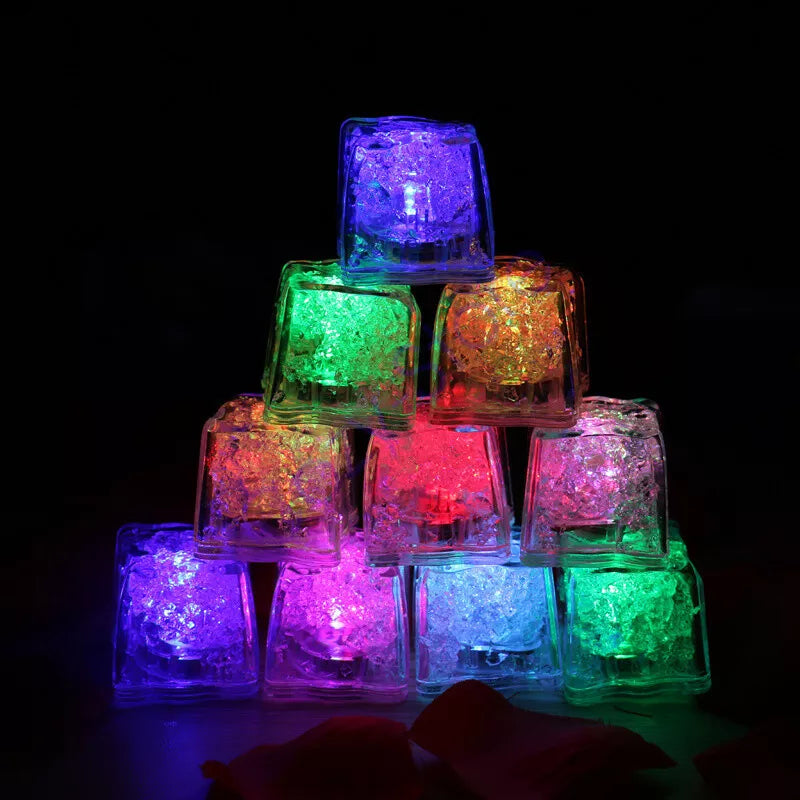 Glaçons LED | Pour une expérience de boisson élégante | Lot de 12 pièces